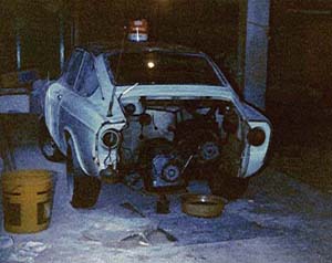 First night - rear view