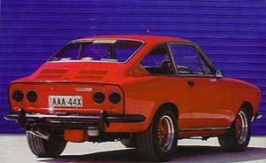 rear view 850 drag car