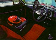 850 drag car interior